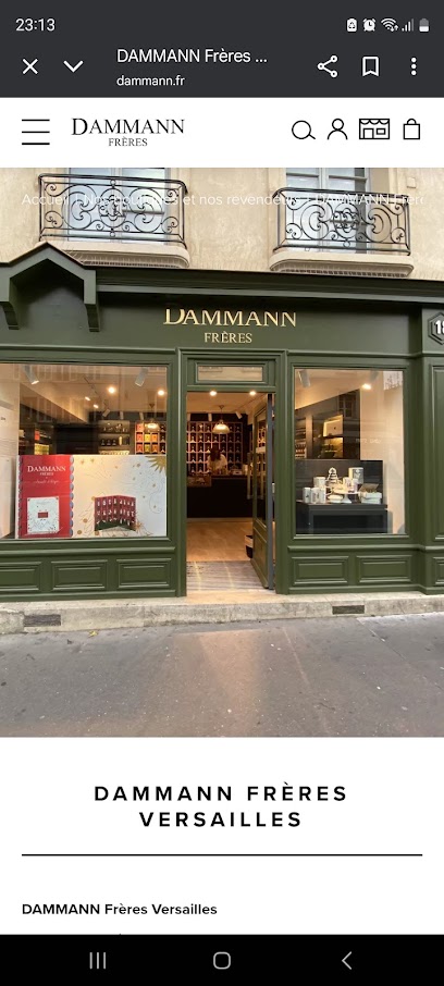 Dammann Frères Magasin De Thé à Versailles